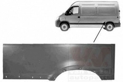VAN WEZEL 4387147 -  Боковина